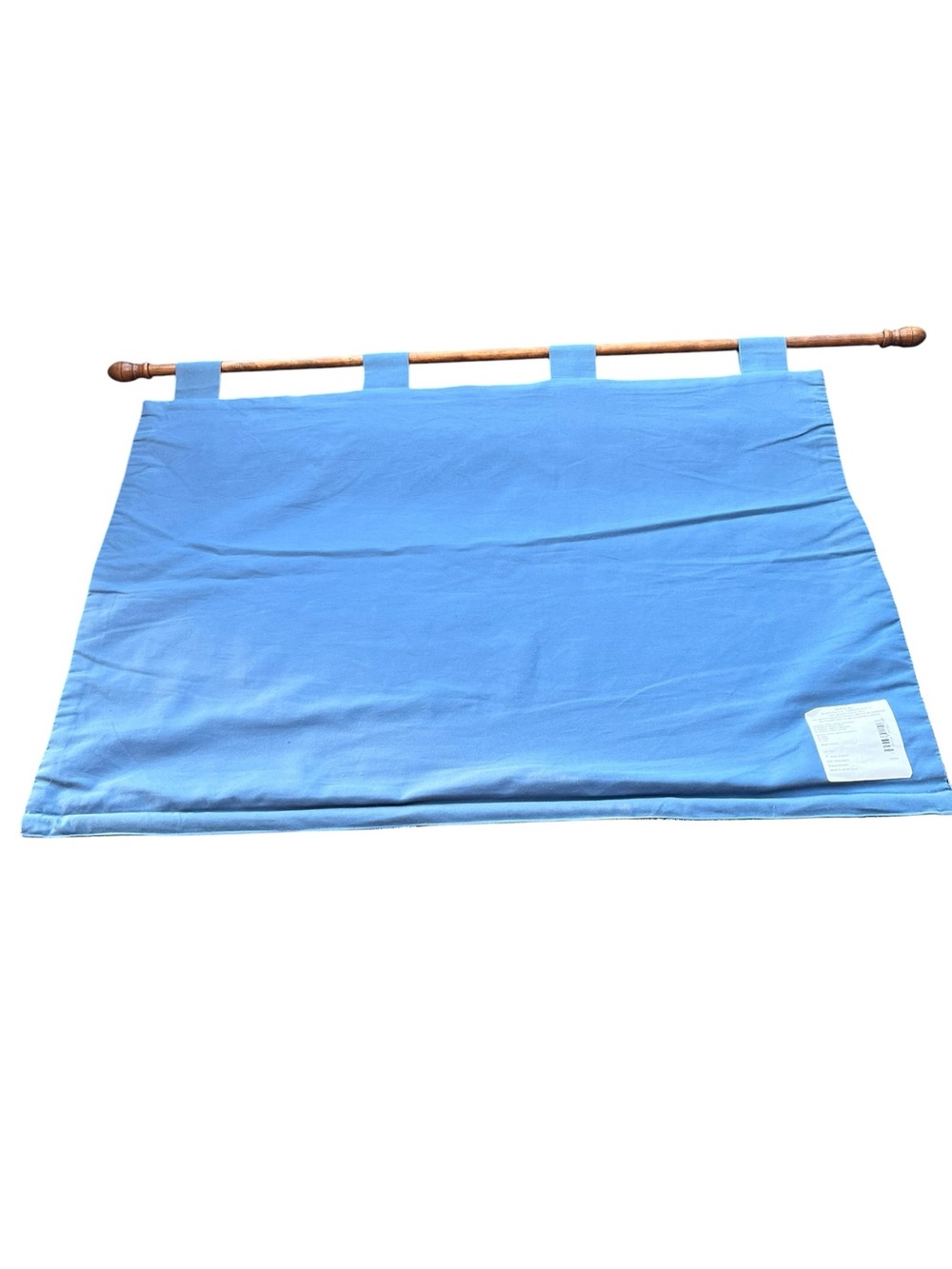 Blue Tab-Top Curtain Panel - Home Accents
